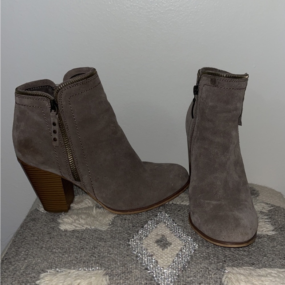 Brown booties